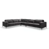 Teddy Corner Dark Grey Plush Velvet 2C3