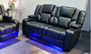 Bravo Power Recliner Black 2 Seater