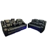 Bravo Electric Recliner Black 3+2