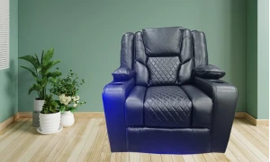Bravo Power Recliner Black Armchair