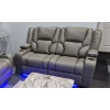 Bravo Power Recliner Grey 3 Seater