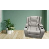 Bravo Power Recliner Grey 3 Seater