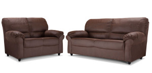 Artisan 3+2 Seater Brown Sofas