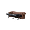 Belair 2 Seater Sofa Bed Brown