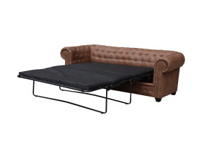 Belair 2 Seater Sofa Bed Brown