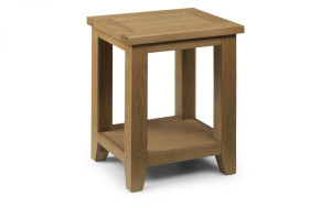 Astoria Oak Lamp Table Assembled