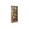 Astoria Oak Tall Bookcase Assembled