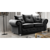 Athens Corner Sofa - Black Plush Velvet