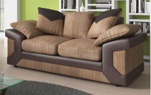 Balmoral 2 Seater Brown Sofa