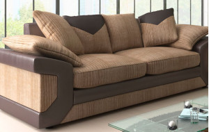 Balmoral 3 Seater Brown Sofa