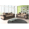 Balmoral 3 Seater Brown Sofa