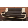 Bari 1 Armchair White-Black