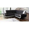 Bari 3 Seater Grey-White Sofa