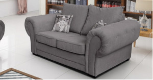 Baron 2 Seater Sofa Graphite Formal Cushions