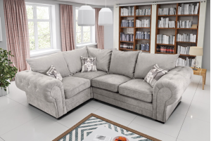 Baron Corner 1C2 Silver Formal Back Cushions