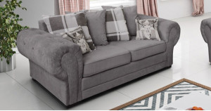 Baron 3 Seater Sofa Graphite