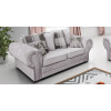 Baron 2 Seater Sofa Silver