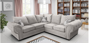 Baron Corner 2C2 Silver Formal Back Cushions