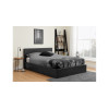 Hilton Kingsize Ottoman Bed Brown PU 150cm