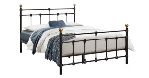 Camolin - Single Bed Black