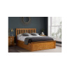 Milano Ottoman Double Bed Oak 135cm