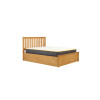 Milano Ottoman Double Bed Oak 135cm