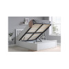Milano Ottoman Double Bed White 135cm