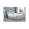 Lucia Side Ottoman Double Bed Grey 135cm