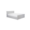 Lucia Side Ottoman Double Bed Grey 135cm