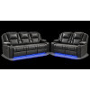 Bravo Electric Recliner Black 3+2