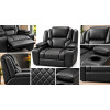 Bravo Power Recliner Black Armchair