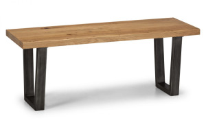 Brooklyn Solid Oak Bench