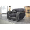 Cambridge Swivel Chair Black Grey