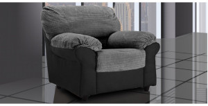 Carrick Armchair Grey-Black