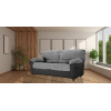 Carrick Large Corner Black Grey