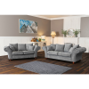 Charme 3 Seater Silver