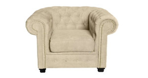 Chesterfield Cream Club Chair 