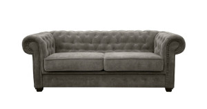 Chesterfield Graphite 2 Seater