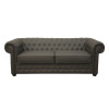 Chesterfield Brown Club Chair 