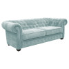 Chesterfield Blue 3 Seater