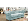 Chesterfield Blue 3 Seater