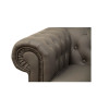 Chesterfield Brown Club Chair 