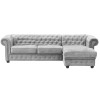 Chesterfield Blue 3 Seater