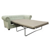 Chesterfield Sofa Bed 2 Seater Red