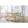 Davenport Oak Veneered Storage Bench