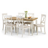 Davenport Rectangular Dining Table + 6 Vermont Chairs Set