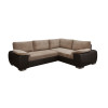 Madrid 1CR2 Left Corner Sofa Bed Brown