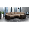 Madrid 2CR1 Right Corner Sofa Bed Brown