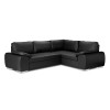 Madrid 1CR2 Left Corner Sofa Bed Brown PU