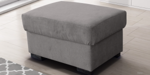 Baron Storage Footstool Graphite